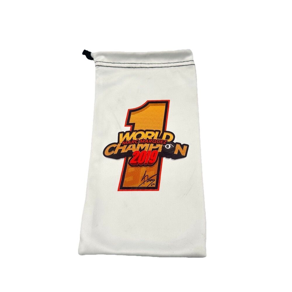 Oakley MotoGP Marc Marquez 2019 World Champion Microbag Sunglasses Storage Cloth